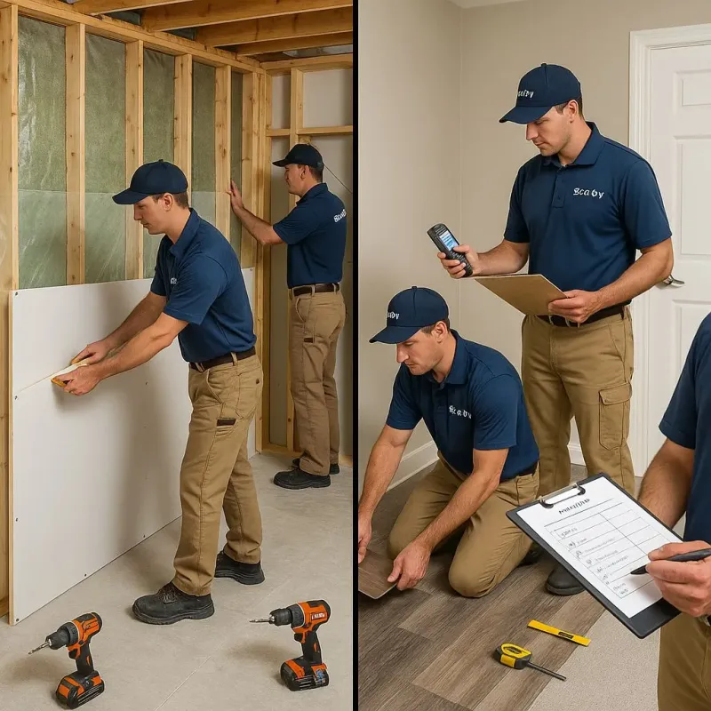 Repairs and Reconstruction process in Cambridge, MD